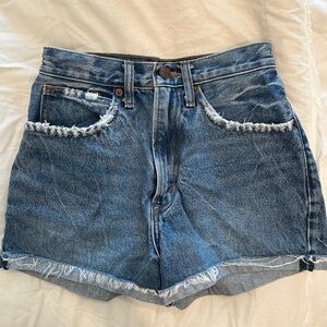 Abercrombie Distressed Denim Shorts